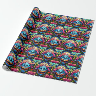 Monster Art Wrapping Paper