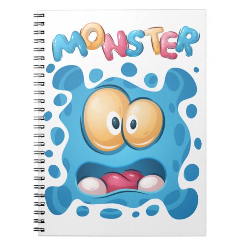 Monster asustado notebook