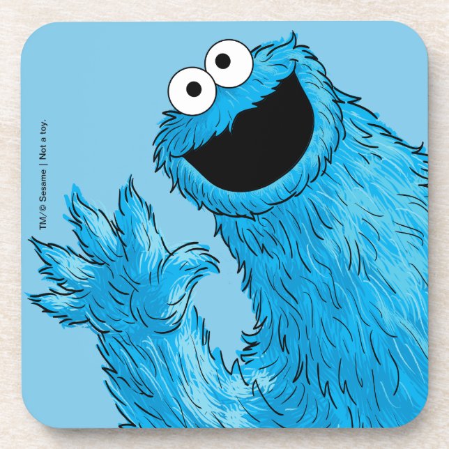 Monster at the End of this Story | Cookie Beverage Coaster (Front)