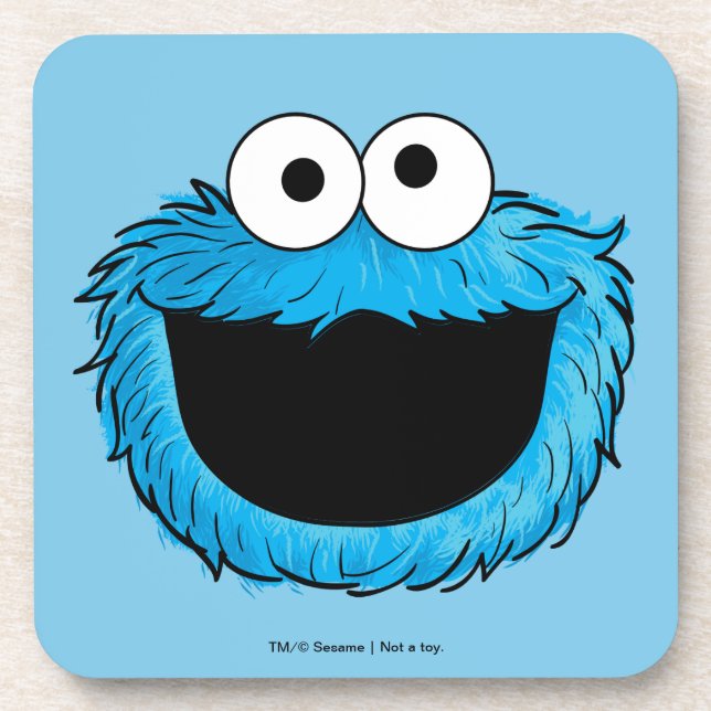 Monster at the End of this Story | Cookie Monster Beverage Coaster (Front)