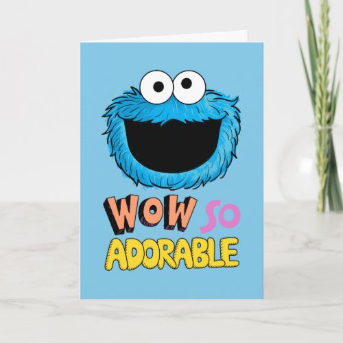 Monster at the End of this Story  Cookie Monster Card