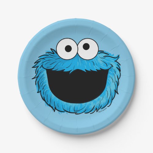 Monster at the End of this Story  Cookie Monster Paper Plates