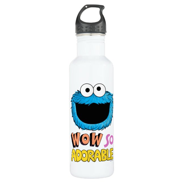 Monster at the End of this Story | Cookie Monster Stainless Steel Water Bottle (Front)