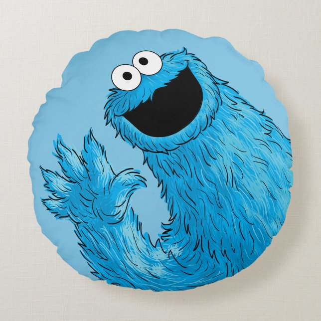Monster at the End of this Story | Cookie Round Pillow (Front)