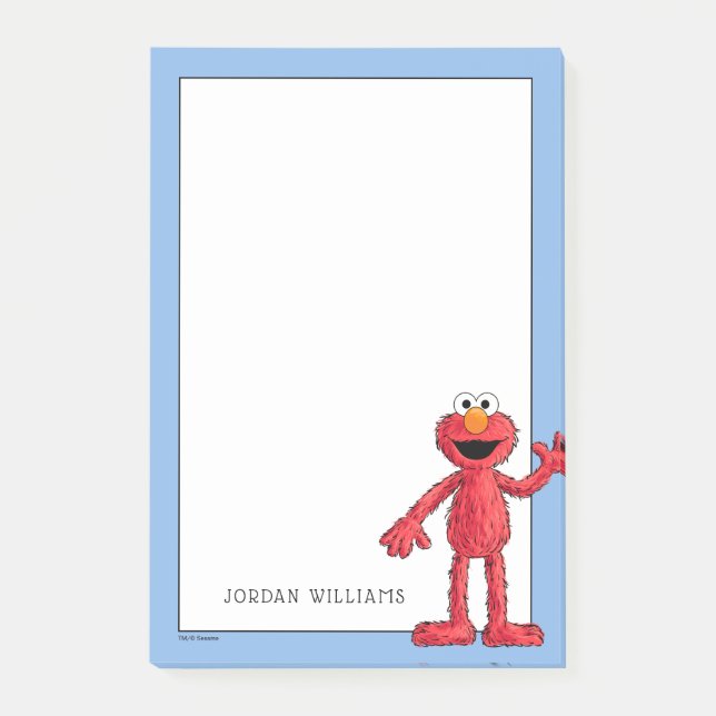 Monster at the End of this Story | Cutie Elmo Post-it Notes (Front)