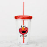 Monster At The End Of This Story | Elmo Acrylic Tumbler at Zazzle