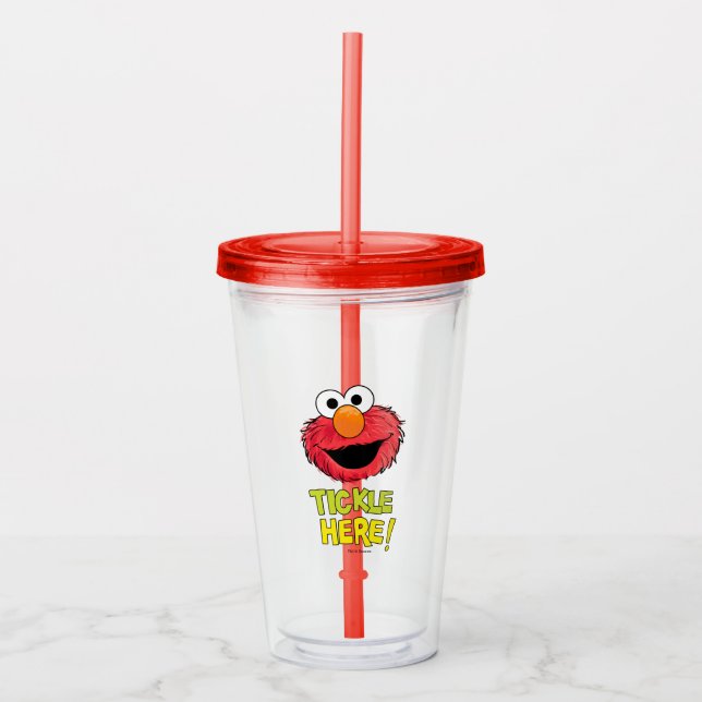 Monster At the End of this Story | Elmo Acrylic Tumbler (Front)