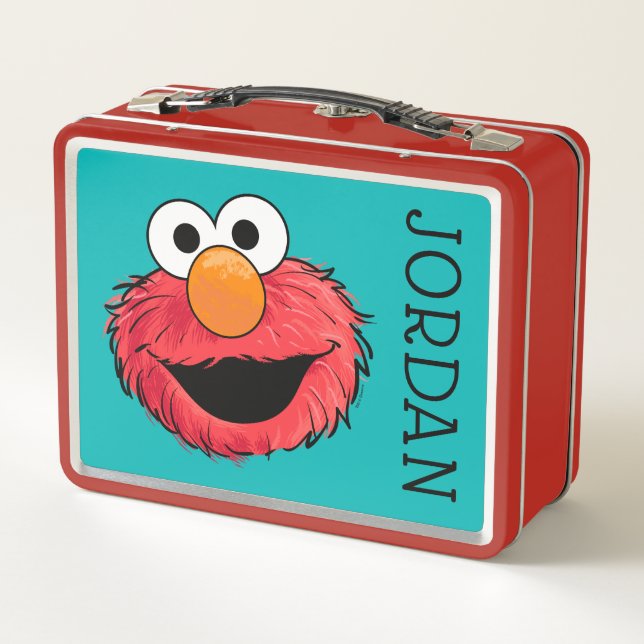 Monster At the End of this Story | Elmo Metal Lunch Box (Back)