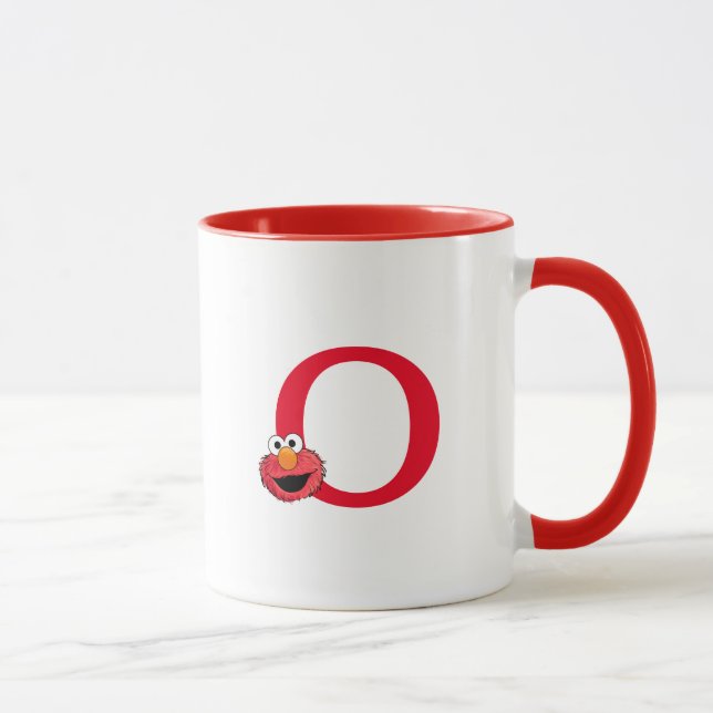 Monster At the End of this Story | Elmo Monogram O Mug (Right)