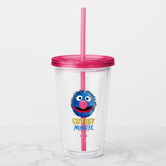 Monster at the End of this Story | Grover Acrylic Tumbler (Front)