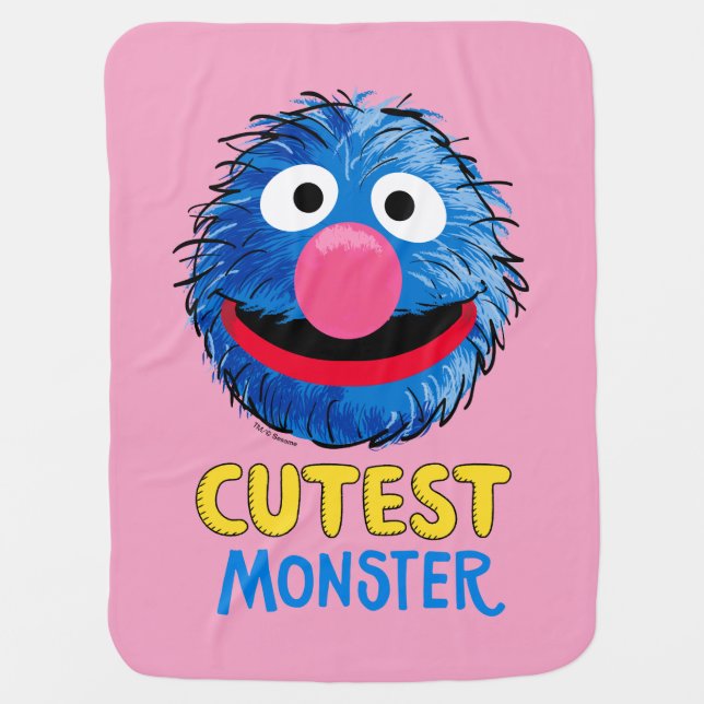 Monster at the End of this Story | Grover Baby Blanket (Front)