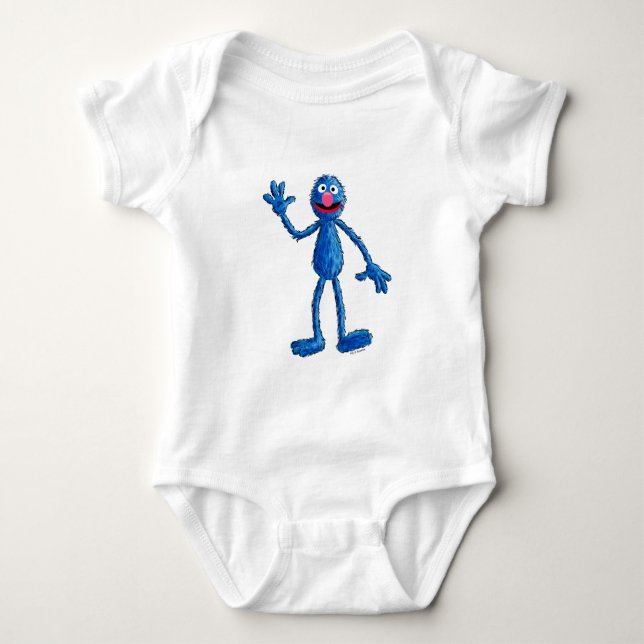 Monster at the End of this Story | Grover Baby Bodysuit (Front)