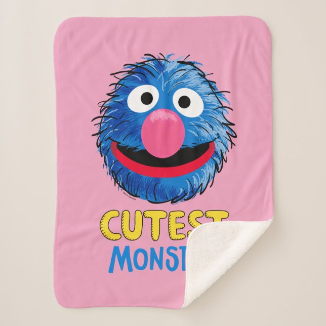 Monster at the End of this Story | Grover Sherpa Blanket (Front)
