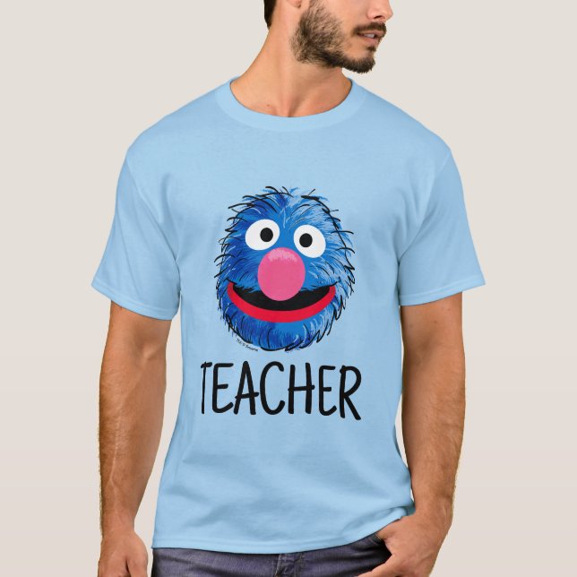 Monster at the End of this Story | Grover Teacher T-Shirt (Front)