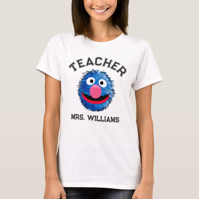 Monster at the End of this Story | Grover Teacher T-Shirt (Front)