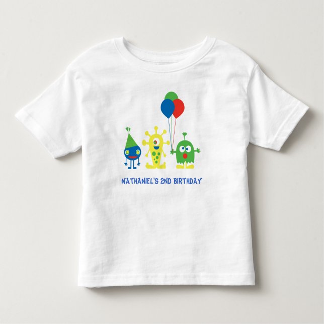 Monster Bash Birthday Shirt (Front)