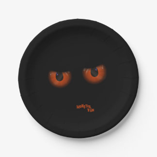 Monster Bash Halloween Paper Plates