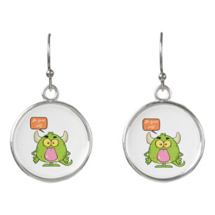 monster, be yourself earrings