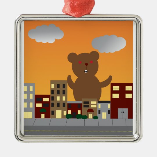 Monster Bear Ornament