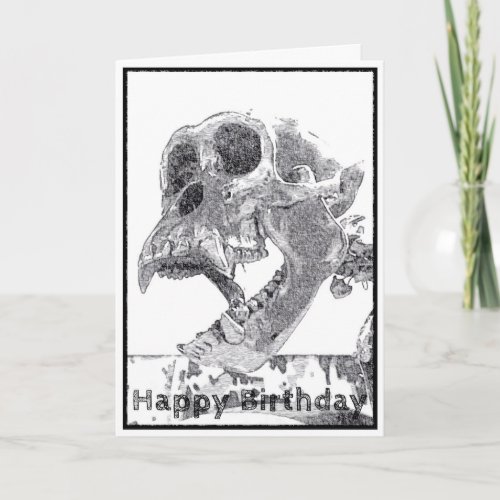 Monster Birthday Card