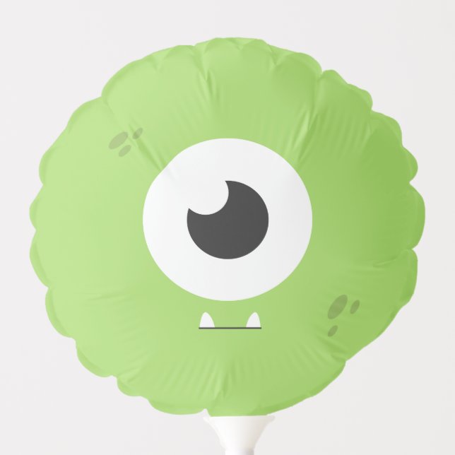 Monster Birthday Party Balloon (Front)