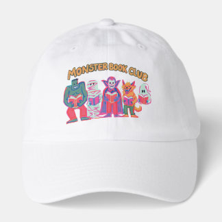 Monster Book Club Retro 70s Halloween Bookworm Hat