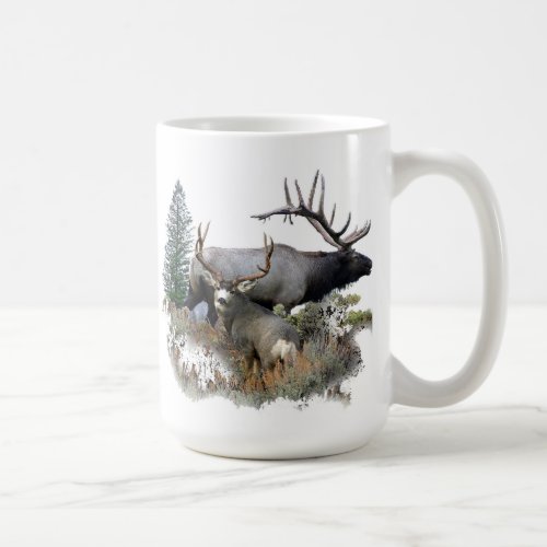 Monster bull trophy buck coffee mug