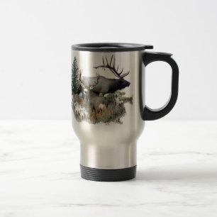 Monster bull trophy buck travel mug