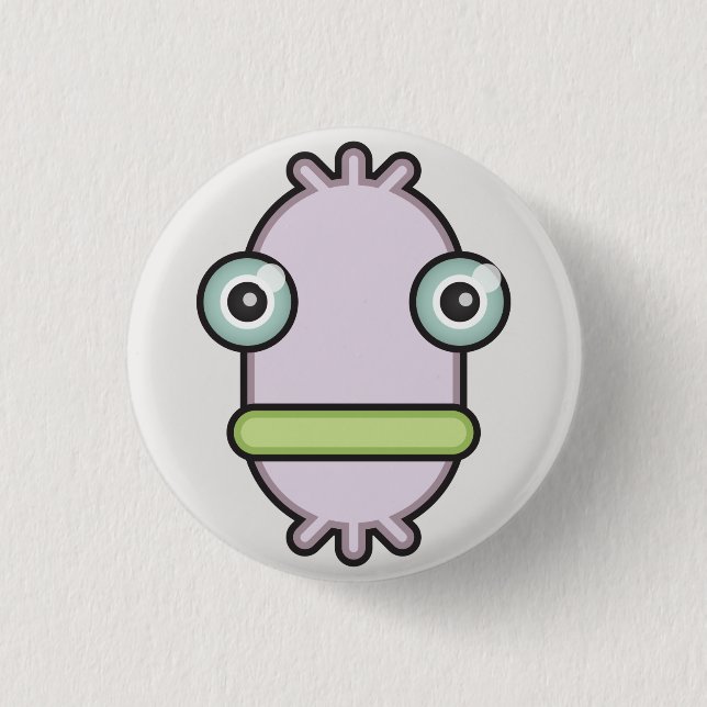 Monster Button: Microbe Button (Front)