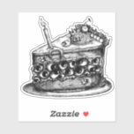 Monster Cake Sticker<br><div class="desc">Like desserts? And Halloween? Well do I have news for you!</div>