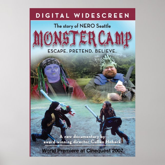 Monster Camp Poster (Front)