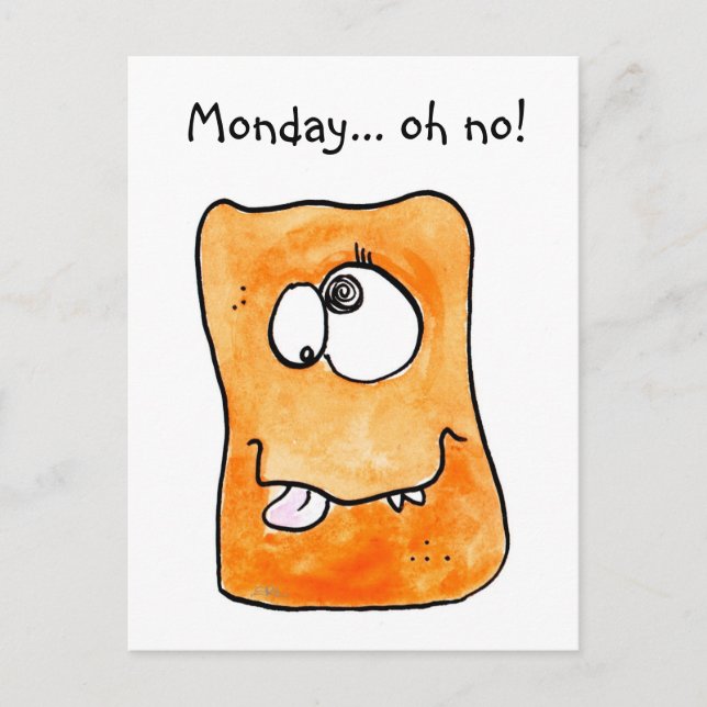 Monster-card Postcard (Front)