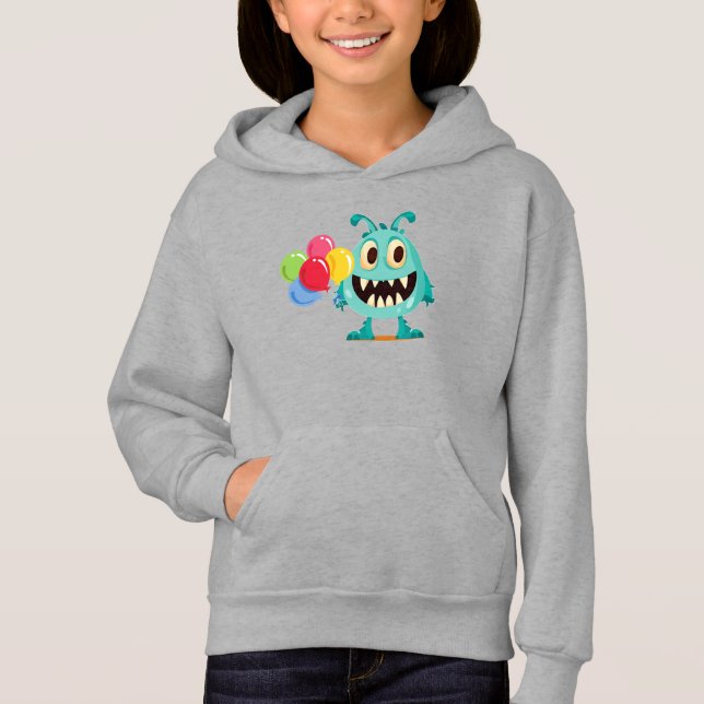 Monster/Cartoon/alien Hoodie (Front)