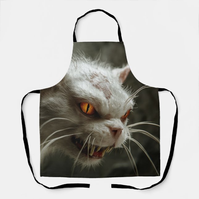 Monster cat  apron (Front)