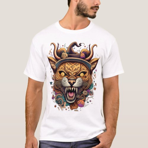 Monster cat T_Shirt