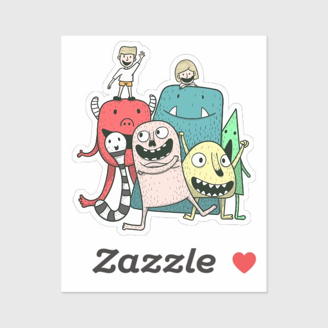 Monster children  sticker (Sheet)