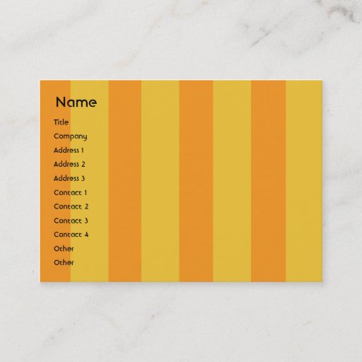 Customizable Monster - Chubby Business Cards