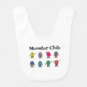 Monster Club Baby Bib – Feed Me, I'm a Monster!