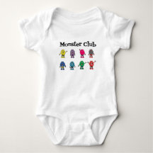 Monster Club Baby body suit