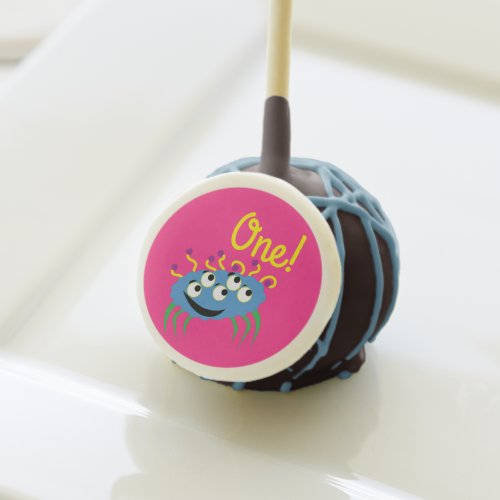 Monster Cute Funny Kids Birthday Party Theme Cake Pops