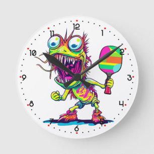 Monster Dink Madness Pickleball  Round Clock