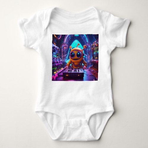 MONSTER DJ BABY BODYSUIT