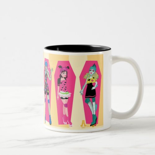 Monster Doll Friday Night Frights Roller Derby Mug