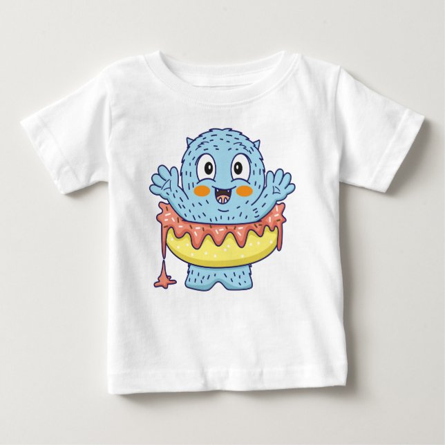 Monster donut baby  T-Shirt (Front)