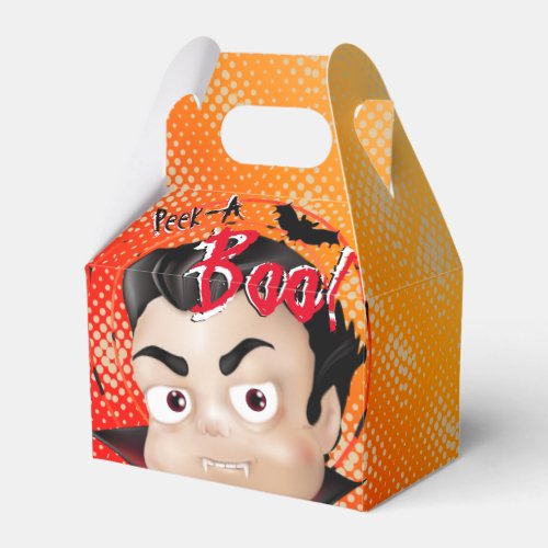 Monster Dracula Peek A Boo Favor Boxes