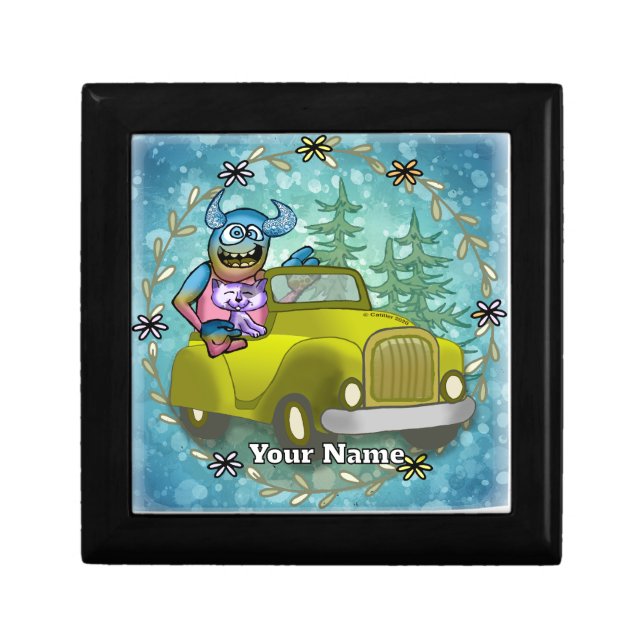 Monster Driving Car Gift Box (Front)