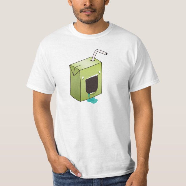 Monster drooling juice box T-Shirt (Front)