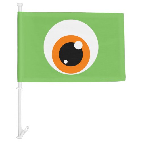 Monster Eye Car Flag