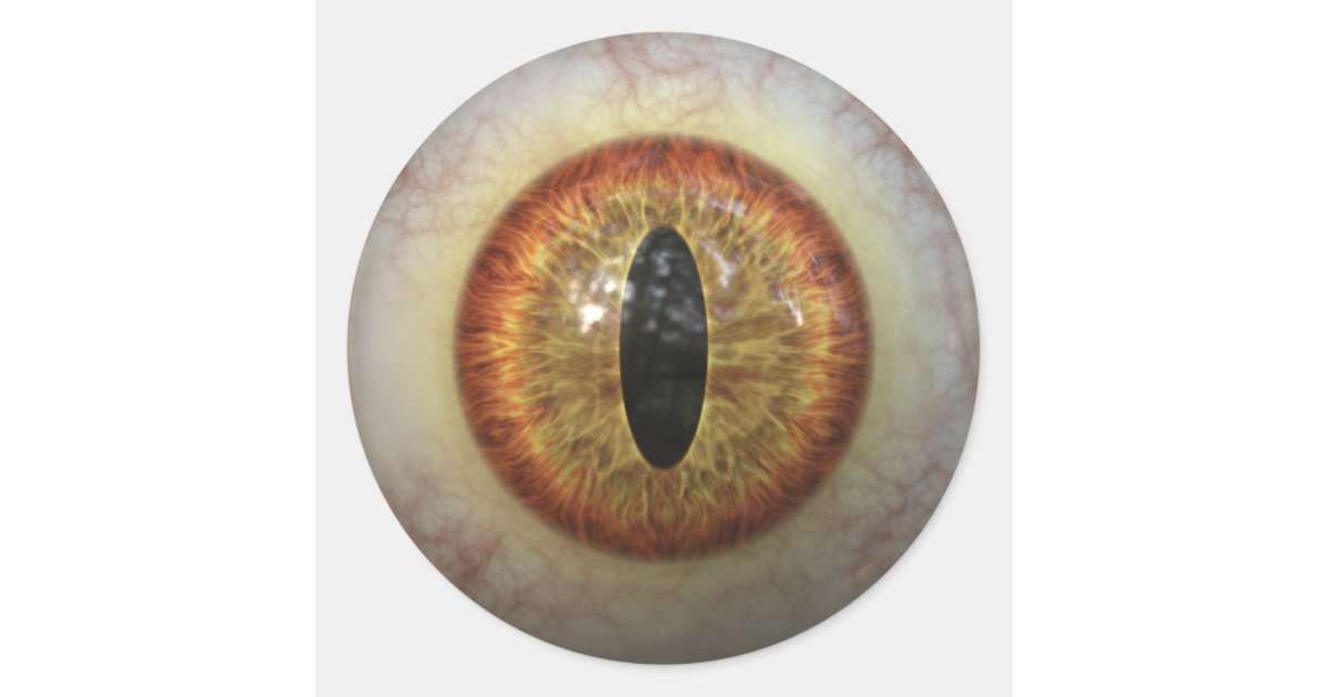 Open if you Dare, Scary Eyeball Sticker