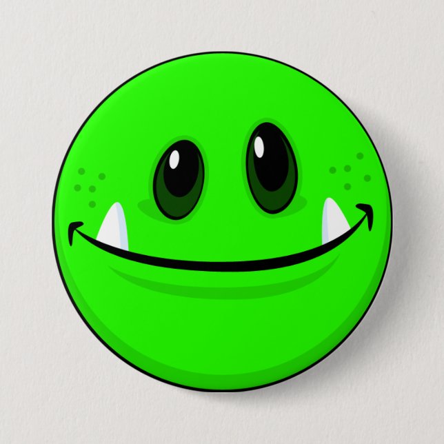 Monster Face Button (Front)